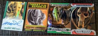 General Grievous By Matthew Wood - Autographed - Star Wars Chrome Perspectives
