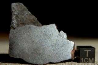 Nwa Unclassified Meteorite 35.  5 Grams Windowed With No Visible Metal