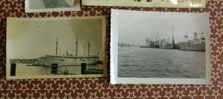 Vintage 1930 Annapolis Ships Soldier Fishing Muskies Pictures Photographs 2