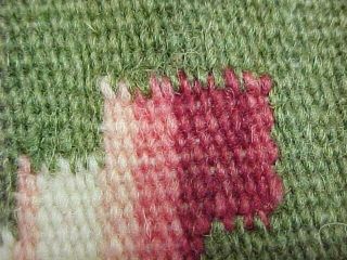 Vintage Mexican Saltillo Serape Woven Blanket Rug 83x50 Multi Colored Bright 4