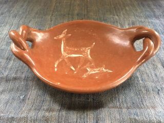 Santa Clara Pueblo Indian Pottery Polished Redware Vase Faustina Gutierrez 2