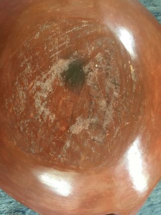 Santa Clara Pueblo Indian Pottery Polished Redware Vase Faustina Gutierrez 4