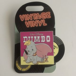 Disney Vintage Vinyl Dumbo Le 3000 January Monthly Pin 132084 First In Series