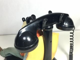 Vintage Walt Disney Goofy Animated Talking Corded Telephone 5
