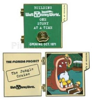 Le 750 Florida Project Jungle Cruise Chip Dale Donald Building Story Disney Pin