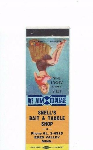 Matchbook Cover Snell 