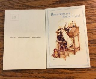 Vintage Greeting Card Holly Hobbie Postcard Set Of 18 By American Greetings