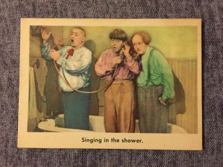 1959 Fleer Three Stooges Card 46