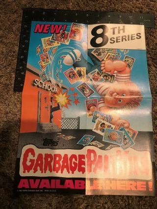 Garbage Pail Kids 1986 8th Series Box Topper Poster