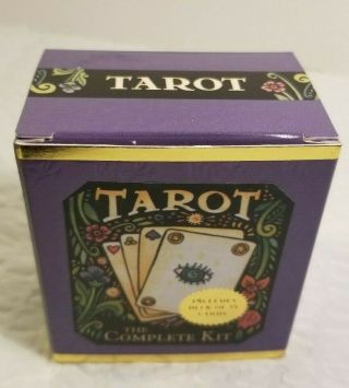Tarot The Complete Kit Tarot Mini Tarot Deck 88 Pg Bk Fortune Telling Divination
