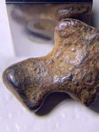 Meteorite Taza Nwa 859,  Iron Ungrouped 2.  21 Grams Sculpted
