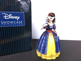 Disney Showcase Couture De Force Snow White Masquerade Figurine 4046625 W/ Box