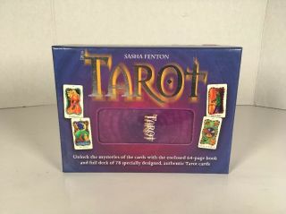 Tarot Cards And Book Set Complete Sasha Fenton