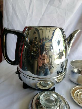 General Electric 38p40 Pot Belly Automatic Percolator Coffee Pot