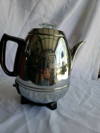 General Electric 38P40 Pot Belly Automatic Percolator Coffee Pot 5