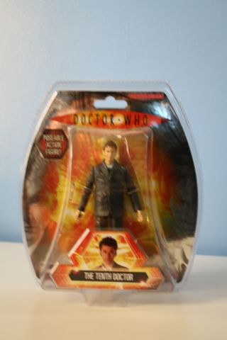 Doctor Who Bbc Tenth Doctor Figure Poseable Action Figure David Tennant