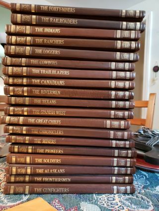 The Old West Series Time Life Book Hardcover 19 Books