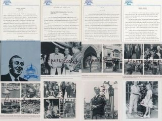 Disneyland Story: 30 Years In Review Press Kit - Walt Disney - 1955 - 1985