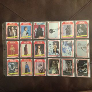 Vintage Star Wars Empire Strikes Back Collector Card Set Series 1,  132 Cards