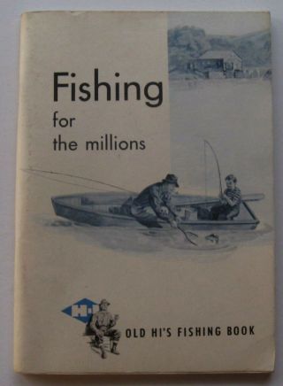 Booklet For Fishing For Millions Old Hi 