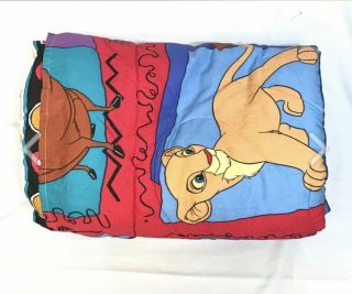Disneys The Lion King Twin Blanket Comforter Vintage Reversible