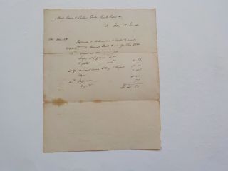 Antique Document 1841 Mad River & Lake Erie Railroad Co.  Ohio Stock Vtg