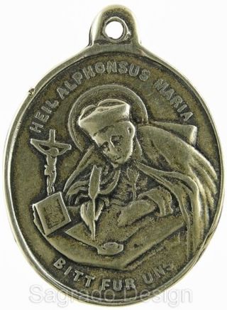 O.  L.  OF PERPETUAL HELP / ST.  ALFONSO LIGUORI Medal,  bronze from German 2