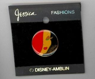 1990s Downtown Disney Pleasure Island Jessica Rabbit Lingerie Store Jewelry Pin