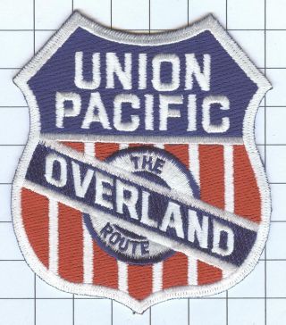 Railroad Patch - Union Pacific Overland 3 1/2 " X 4 "