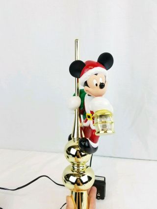 Mr.  Christmas Disney Animated Mickey Mouse Lighted Tree Topper