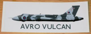 Raf Royal Air Force Avro Vulcan Xh558 Sticker