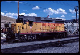 Rail Slide - Up Union Pacific 806 Salt Lake City Ut 8 - 1 - 1981