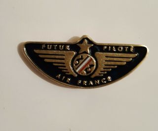 Air France - Future Pilot Wings - Futur Pilote - Collectors Enamel Pin Badge B
