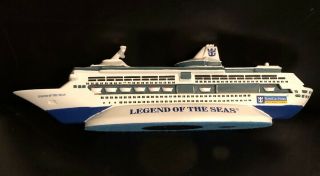 Rare Royal Caribbean Legend Of The Seas Model Cruise Ship,  Souvenir No Box