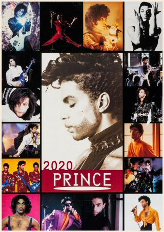 2020 Wall Calendar [12 Pg A4] Prince Vintage Musical Photo Poster M1008
