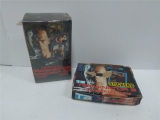 Impel & Topps Terminator 2 Judgement Day Full Wax Boxes Full