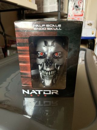 Loot Crate Terminator Genisys Half 1/2 Scale Endo Skull Exclusive Lootcrate Nib