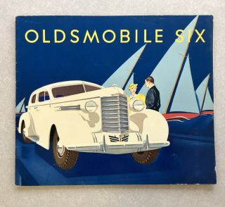1937 Oldsmobile Six Sales Brochure