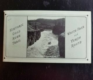Vintage Alaska Highway - White Pass and Yukon Route travel booklets 1930 ' s 2