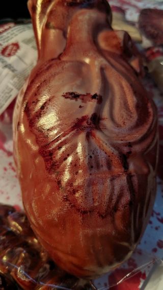 Bloody Body Organs Props Halloween Decor Eyes Ears Heart Liver Fingers 4