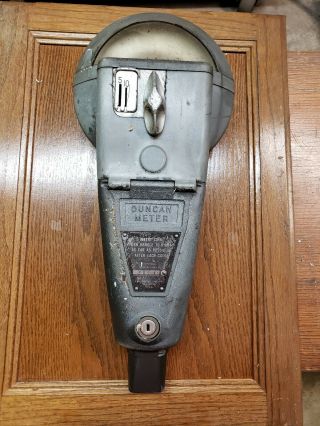 Vintage Duncan Coin Operated Parking Meter 5c 10c