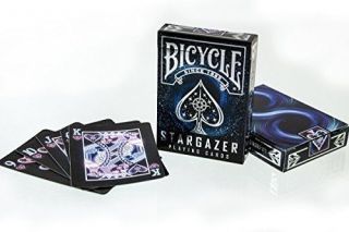 2 Decks Bicycle Stargazer Black Hole Standard Poker Playing Cards