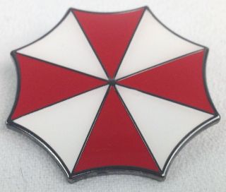 Resident Evil Umbrella Corporation Logo - Movie And Video Game Large Enamel Pin