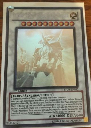 Odin Father Of The Aesir Ghost Rare 1st Edition Stor - En040 - Nm