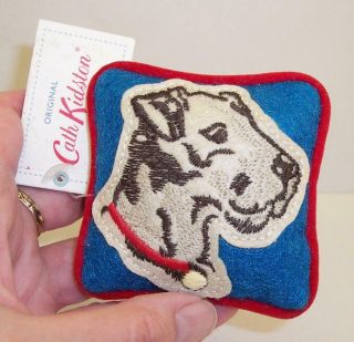 Cute Cath Kidston Felt Pincushion Stanley Lakeland Terrier Dog Pin Cushion