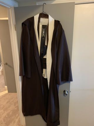 Jedi Robe Obi Wan Kenobi Cosplay Robe,  Cloak,  Belts.  Size Medium