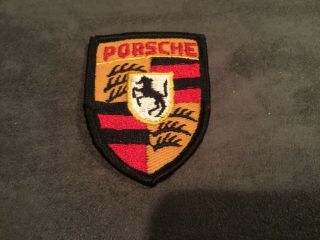 Vintage Porsche Sew On Uniform Patch