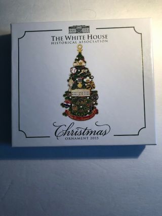2015 White House Historical Association Christmas Ornament - Calvin Coolidge 4