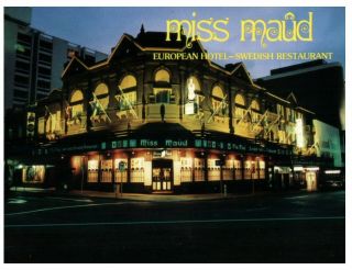 (v 1) Postcard - Australia - Wa - Perth Miss Maud Swedish Smogesbord Restaurant