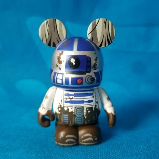 Disney Star Wars 3 " Vinylmation Series 4 Figure - R2 - D2 In Mud